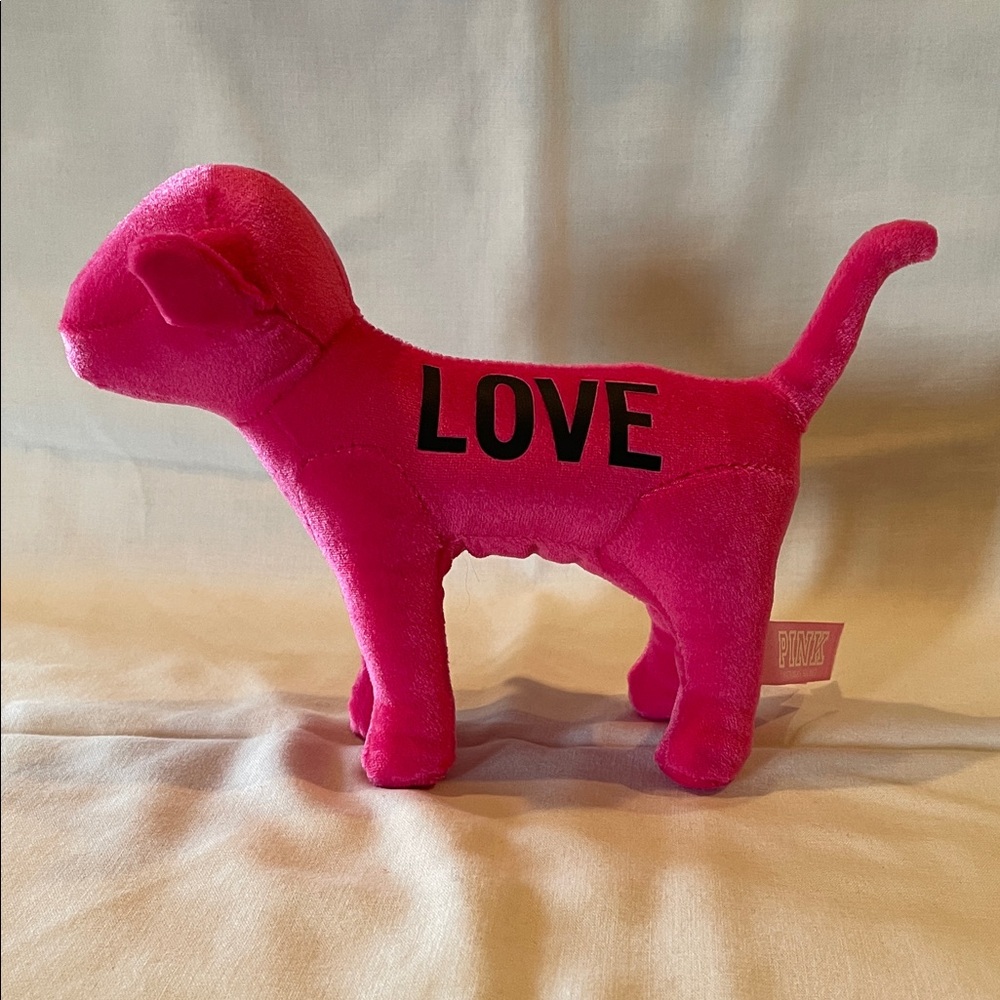 PINK Victoria's Secret Hot Pink Dog